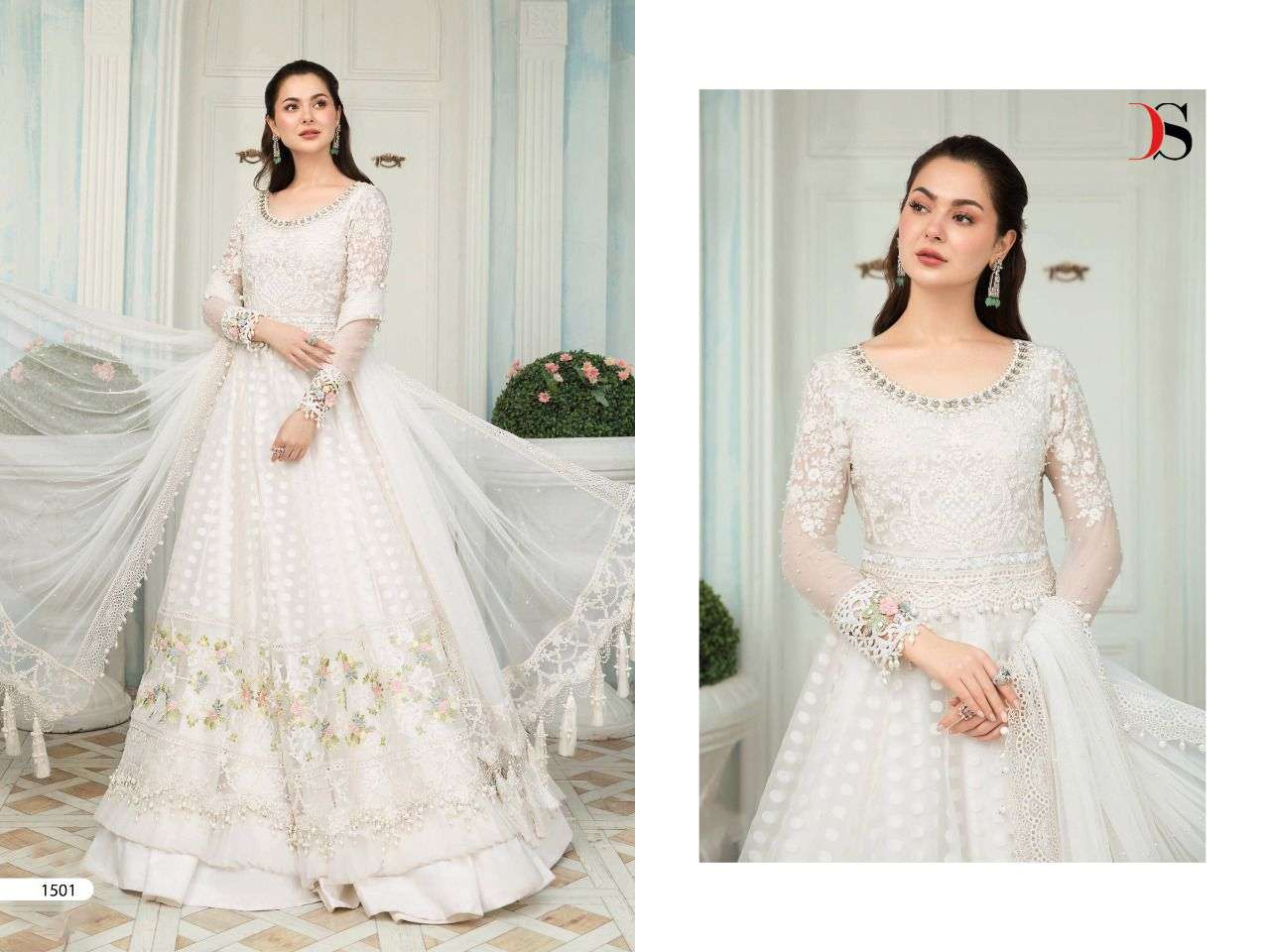DEESPSY SUITS PRESENTS MARIA B 22 GEORGETTE EMBROIDERY WHOLESALE PAKISTANI SUIT